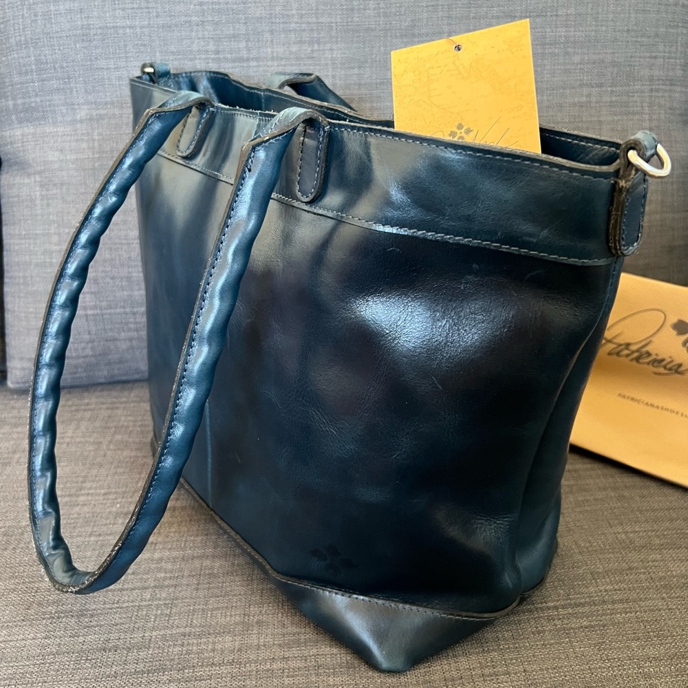 NWT PATRICIA NASH MELLORY TOTE HANDBAG DISTRESSED LEATHER - Picture 2 of 9